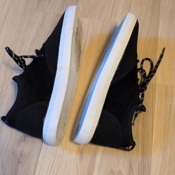 Jenni Kayne Women's Lace-Up Casual Black Suede Platform Trainers Sneakers EU 39 - Picture 7 of 9